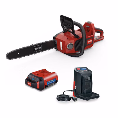 2025 Toro 60V MAX* 16 in (40.6 cm) Brushless Chainsaw with 2.5Ah battery(51850) 1