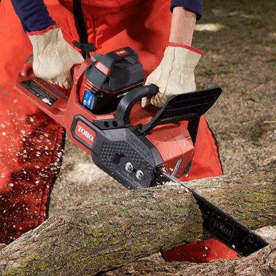 2025 Toro 60V MAX* 16 in (40.6 cm) Brushless Chainsaw with 2.5Ah battery(51850) 11