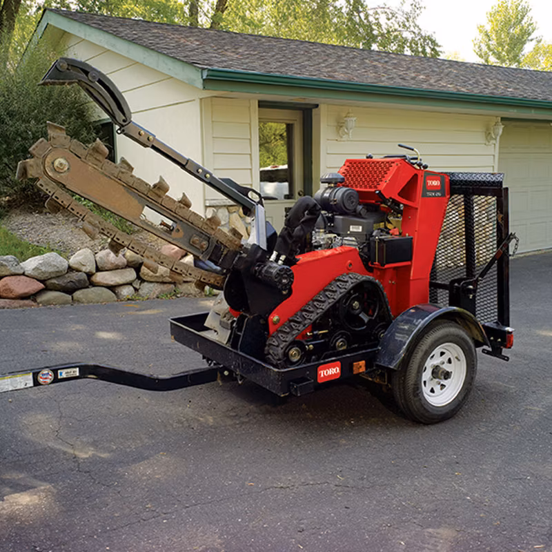 2025 Toro Trailer for the TRX Trencher and STX Stump Grinder - Image 1