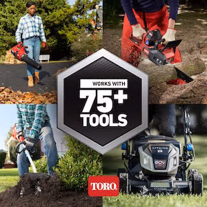 2026 Toro 21" (53cm) 60V Max* Electric Battery Smartstow® Self-Propel High Wheel Mower (21356) 9