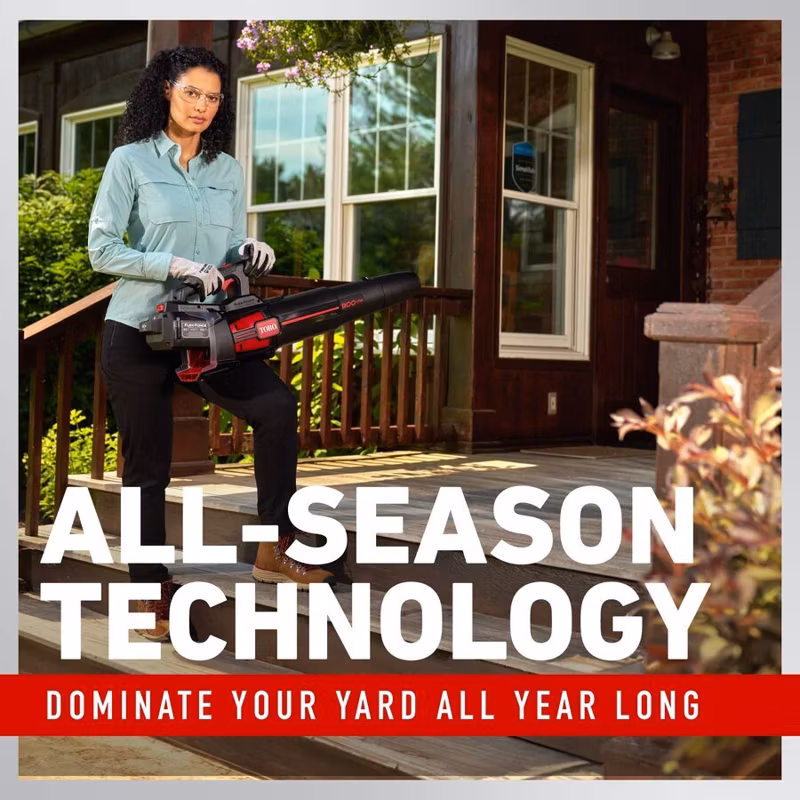 2025 Toro 60V MAX* 900 CFM Brushless Leaf Blower with 4.0Ah Battery (51827) - Image 19
