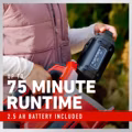 2025 Toro 60V MAX* 750 CFM Brushless Leaf Blower with 2.5Ah Battery (51826) - Image 3