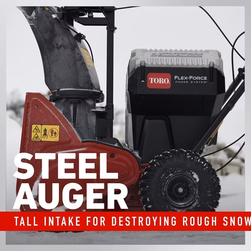 2026 Toro 60V Max* 24 In. (61 Cm) Snowmaster Single-Stage Snow Blower (39914) - Image 8